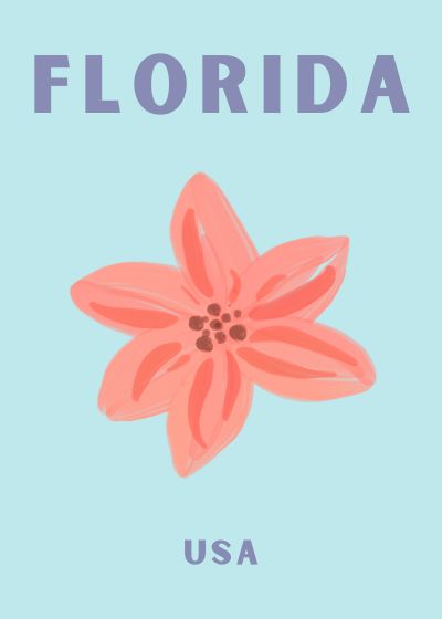 Florida, Koraalroze Bloem