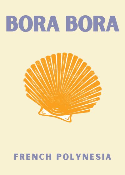 Bora Bora, Gele Schelp
