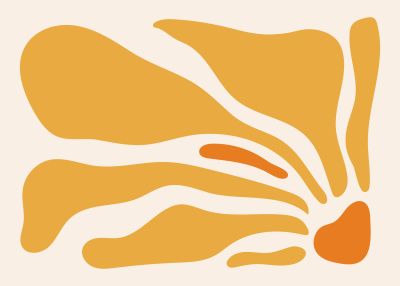Golvende Warmte in Oranje