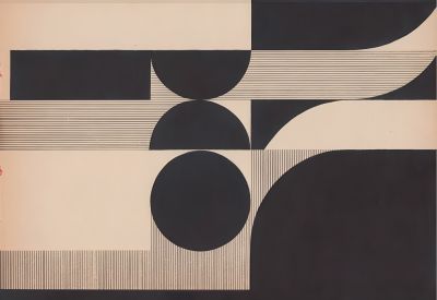 Rechthoeken en Cirkels in Bauhaus-Stijl