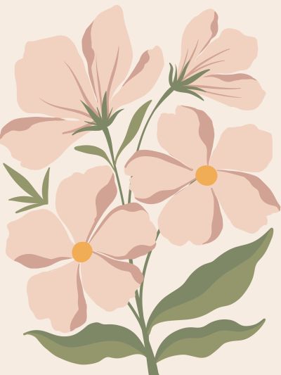 Stilleven met Roze Margrieten