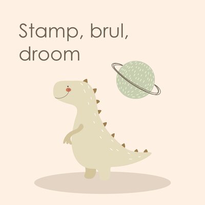 Dino Kijkt naar de Groene Planeet