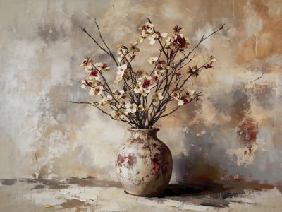 Bloemen met Rode en Witte Accenten