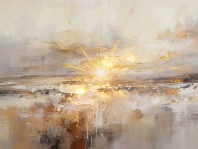 Gouden Lichtexplosie