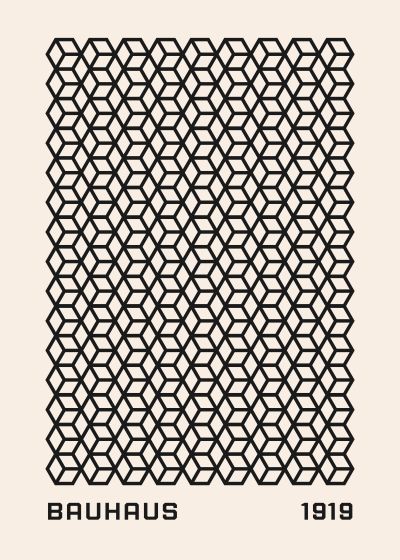 Bauhaus 1919, Kubussen in een Hexagoon
