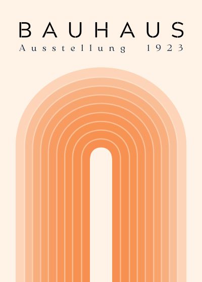 Bauhaus 1923, Bogen in Oranje