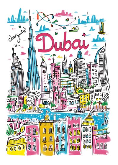 Dubai in Pop-Art