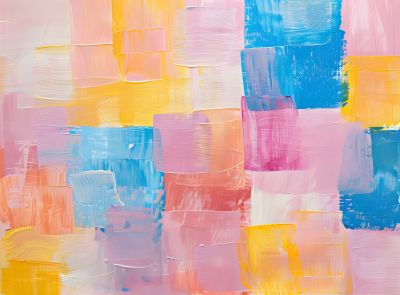 Abstracte Pastel Vlakken
