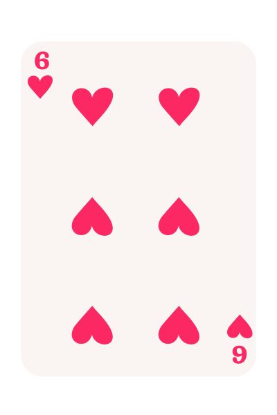 Harten Zes in Roze