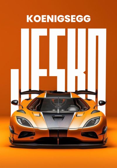 Koenigsegg Jesko in Oranje