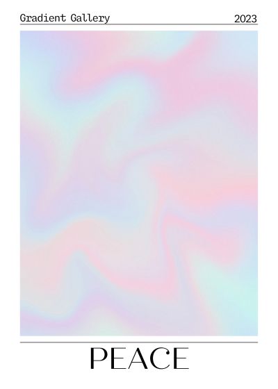 Kleurverloop in Pastel