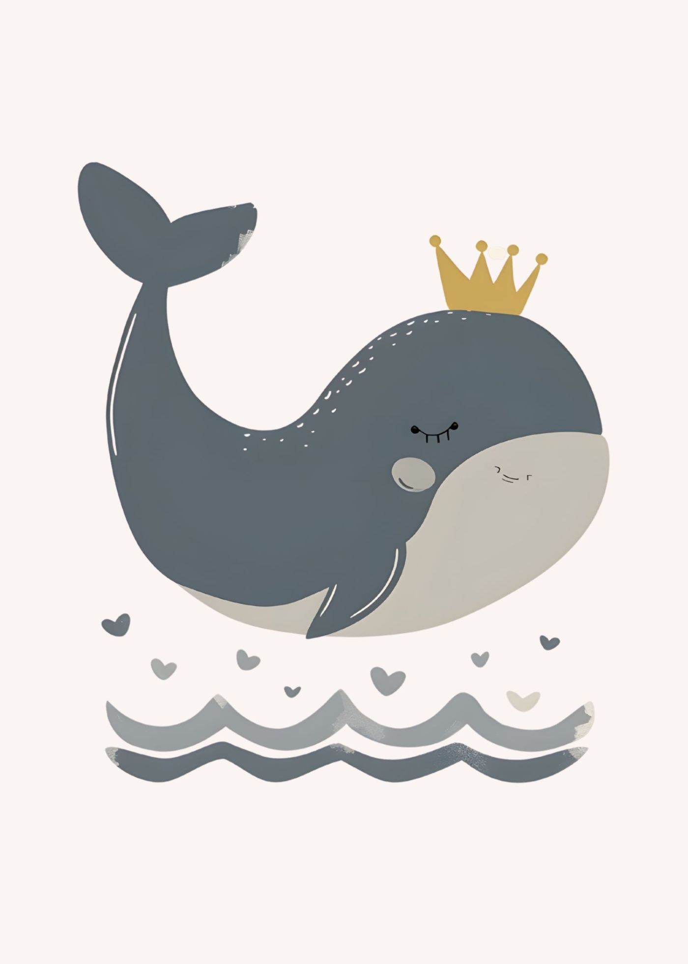 Walvis met een Gouden Kroon