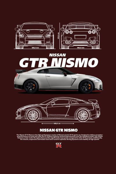 Nissan GT-R Nismo, Blauwdruk