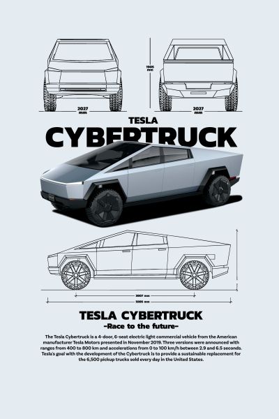 Tesla Cybertruck, Bouwplan