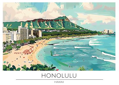 Honolulu, Diamond Head