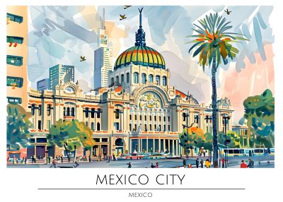 Mexico-Stad, Palacio de Bellas Artes