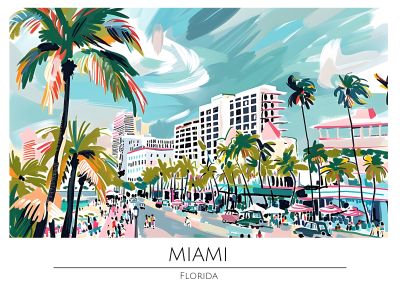 Miami, Art Deco aan het Strand