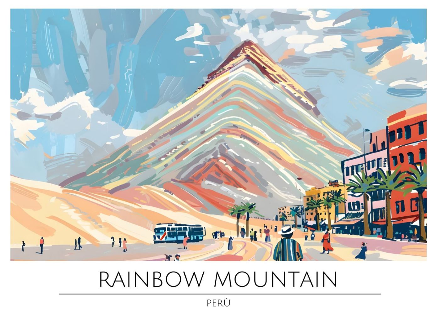 Rainbow Mountain, Peru