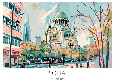 Sofia, De Alexander Nevski-Kathedraal